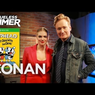 Conan Kate Upton Clueless Gamer Cuphead