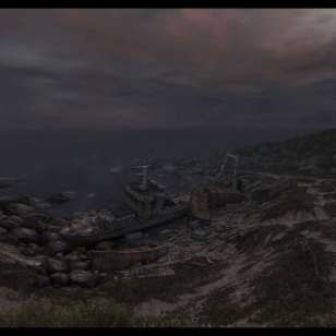 Dear Esther: Landmark Edition - Haaksirikkoutunut laiva