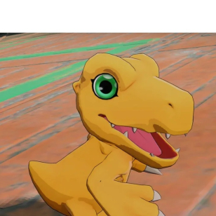 Digimon Story Time Stranger – Agumon söpöilee