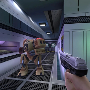 System Shock 2: 25th Anniversary Remaster_Tutun oloinen robotti