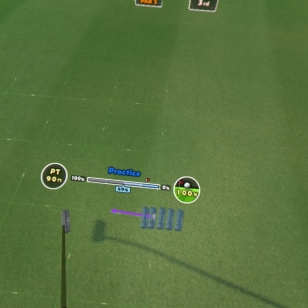 Everybody's Golf VR - Harjoituslyönti