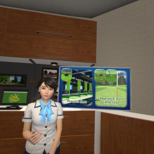 Everybody's Golf VR - Respan tyttö