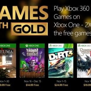 Games With Gold marraskuu