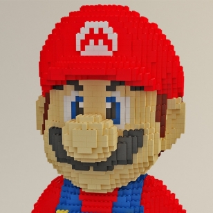 Lego Mario hahmo Nintendo palikka