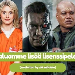 Haluamme lisää lisenssipelejä