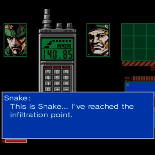 Metal Gear _ Metal Gear 2_ Solid Snake_MG2_Snake ja eversti