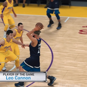NBA 2K18 Jordan player of the game