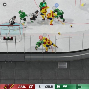 NHL 21 joukkotappelu kaukalossa