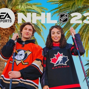 NHL 23 Sarah Nurse Trevor Zegras