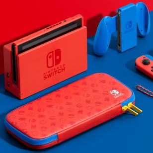 Nintendo Switch Mario Red & Blue Edition