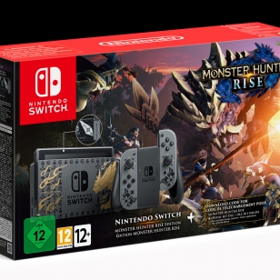 Nintendo Switch Monter Hunter Rise paketti bundle