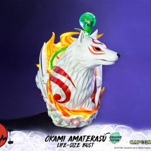 Okami Amaterasu pysti