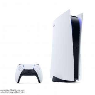 PS5 PlayStation 5 konsoli läskimalli ja DualSense-ohjain.jpg