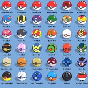 Pokemon Go pokeballs