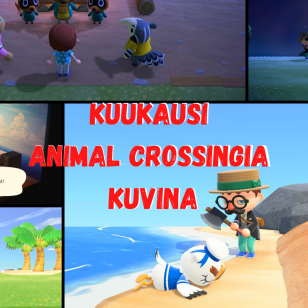 Kuukausi Animal Crossingia kuvina