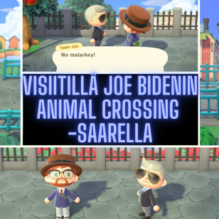 Animal Crossing: New Horizons visiitillä Joe Bidenin saarella