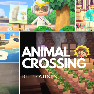 Animal Crossing: New Horizons kolmas kuukausi kuvina