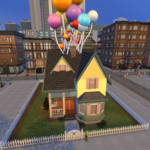 The Sims 4 Up creation 