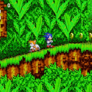 Sonic Origins: Sonic ja Tails vehreissä maisemissa