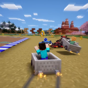 Sonic Racing: CrossWorlds - Minecraft Pack