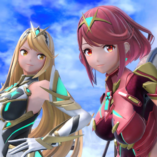 Super Smash Bros. Ultimate Pyra ja Mythra DLC