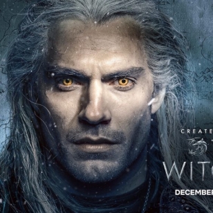 The Witcher Netflix Henry Cavill banneri