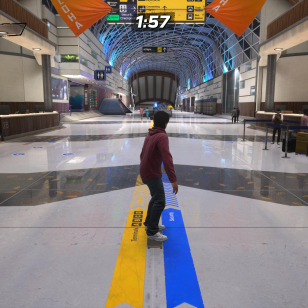 Tony Hawk's Pro Skater 3 + 4_Lentokentällä