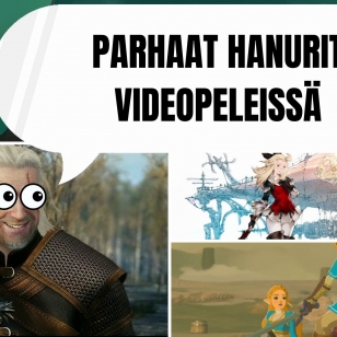 Videopelien parhaat hanurit