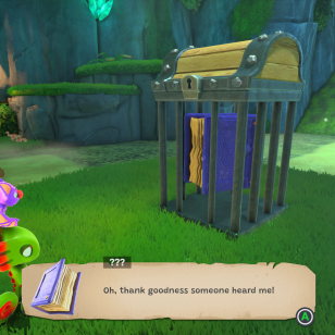 Yooka-Replaylee_Kirja kiipelissä Yooka-Replaylee_Kirja kiipelissä