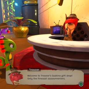 Yooka-Replaylee_Trowzerin vedätyshinnat Yooka-Replaylee_Trowzerin vedätyshinnat