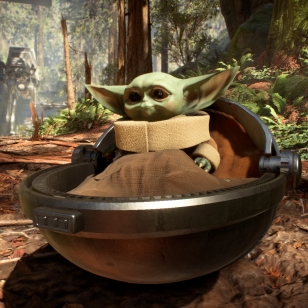 Baby Yoda mod Battlefront 2