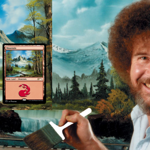 Bob Ross Magic: The Gathering