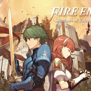 Fire Emblem Echoes: Shadows of Valentia banneri