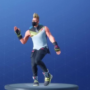 Fortnite Milly Rock Swipe It tanssi koreografia