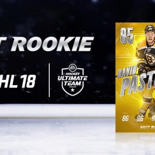 NHL 18 HUT Rookie: David Pastrňák