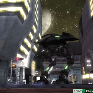 Kaksi kuvaa MechAssault 2:sta
