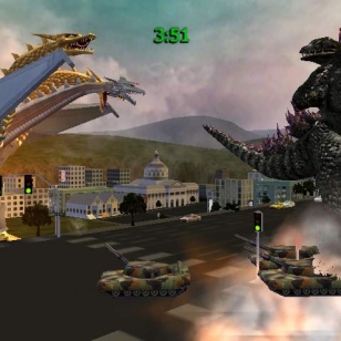 Godzilla pelastaa pallon
