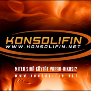 Uusi Konsolifin-logo, slogan ja taustakuva