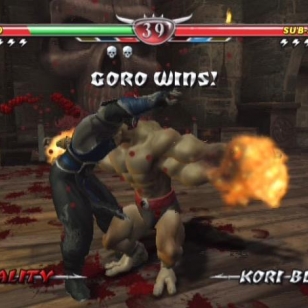 Kuvia Mortal Kombat: Deceptionin Cube-versiosta