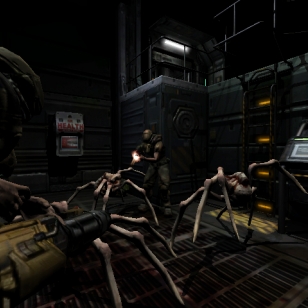 Kuvia Xboxin Doom 3:sta