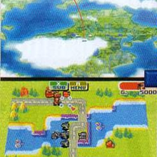 Kuvia Advance Wars DS:stä
