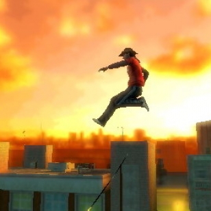 Parkour-peli PSP:lle