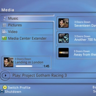 Kuvia Xbox 360:n Guidesta