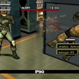 Metal Gear Acid 2 -ruutukaappauksia