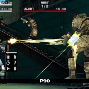 Metal Gear Acid 2 -ruutukaappauksia