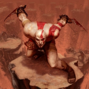 God of War valkokankaalle