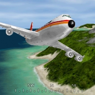 PSP:lle lentosimu