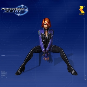 Kuvia Perfect Dark Zerosta ja Joannasta