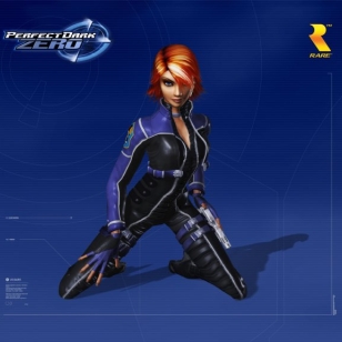 Kuvia Perfect Dark Zerosta ja Joannasta