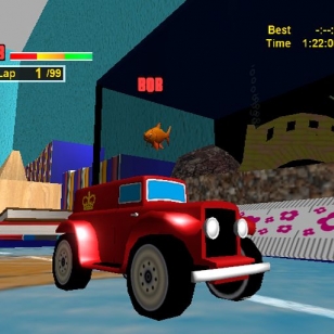 Micro Machines kisaa taas talossa ja puutarhassa